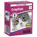 BOZITA Feline Crayfish (Мясные кусочки в желе с лангустами)